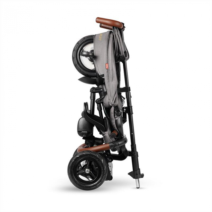 Tricicleta pliabila Qplay Rito Deluxe Gri [7]