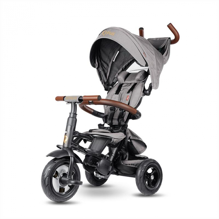 Tricicleta pliabila Qplay Rito Deluxe Gri [2]