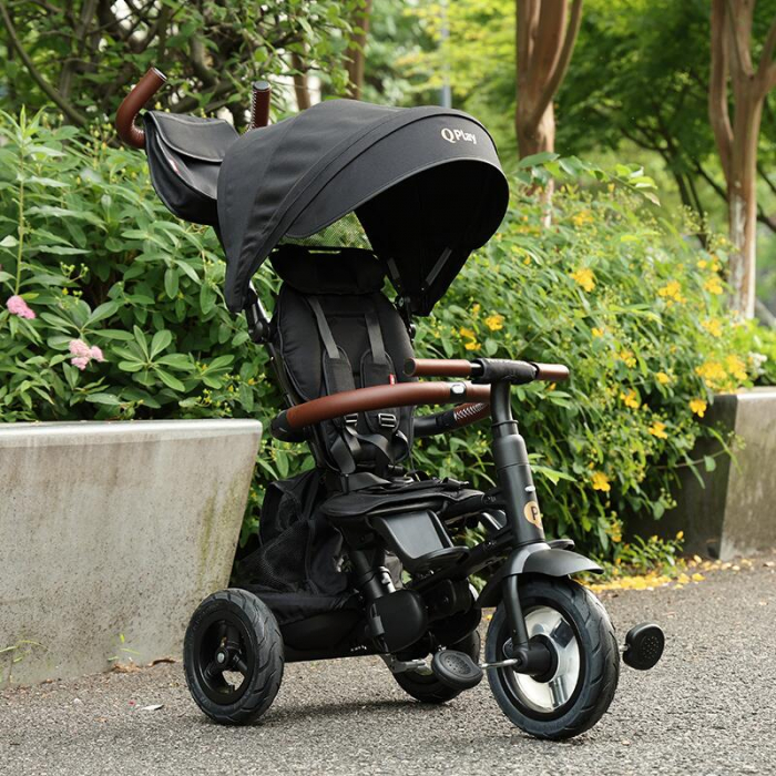 Tricicleta pliabila Qplay Rito Deluxe Negru [9]