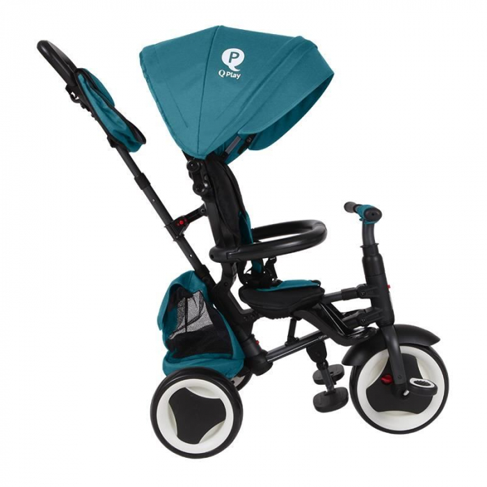 Tricicleta pliabila Qplay Rito+ Turcoaz [2]