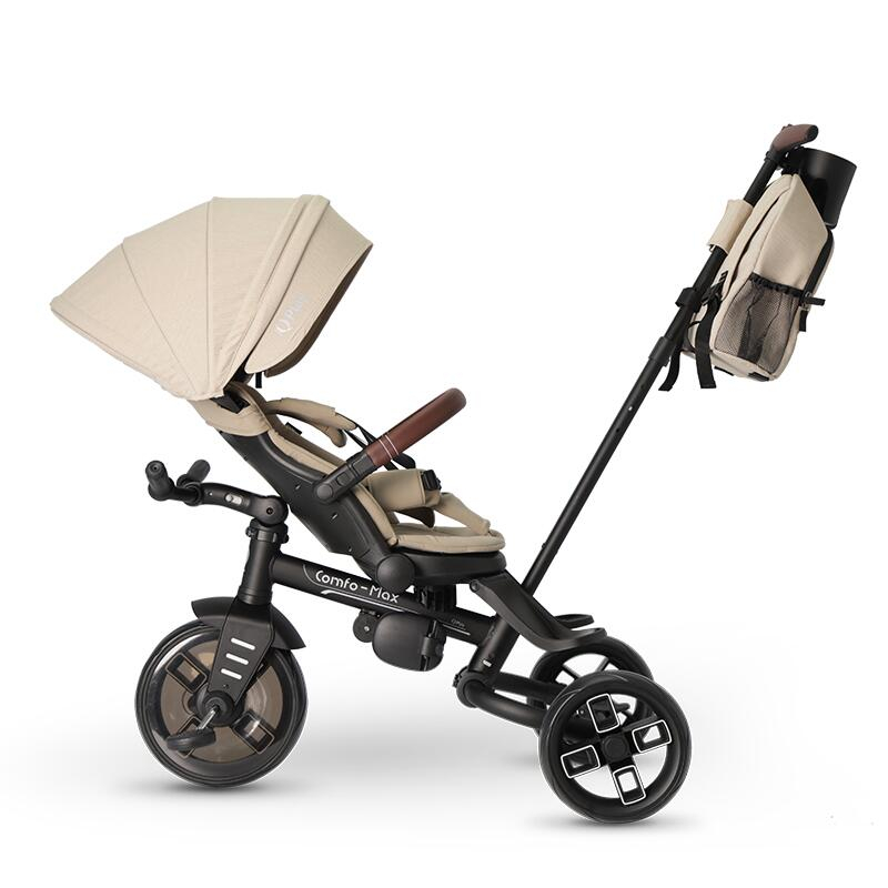 Tricicleta ultrapliabila Qplay Comfo Max Bej [3]