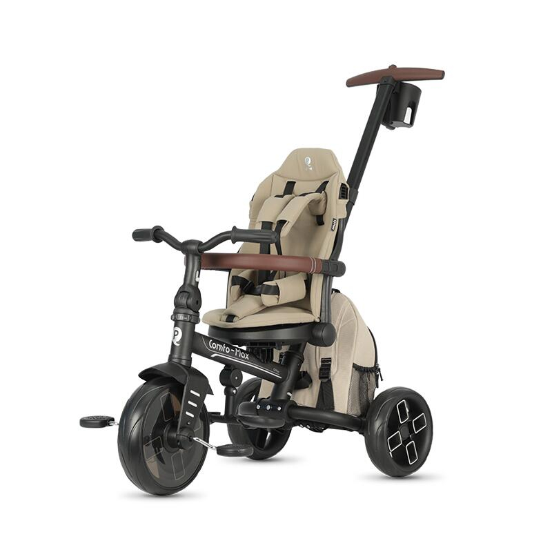 Tricicleta ultrapliabila Qplay Comfo Max Bej [7]