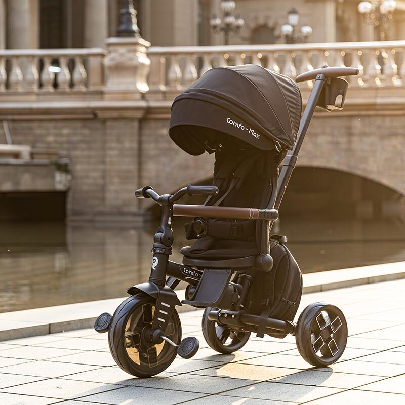 Tricicleta ultrapliabila Qplay Comfo Max Negru [15]