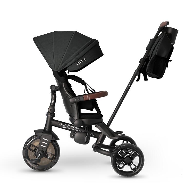 Tricicleta ultrapliabila Qplay Comfo Max Negru [2]