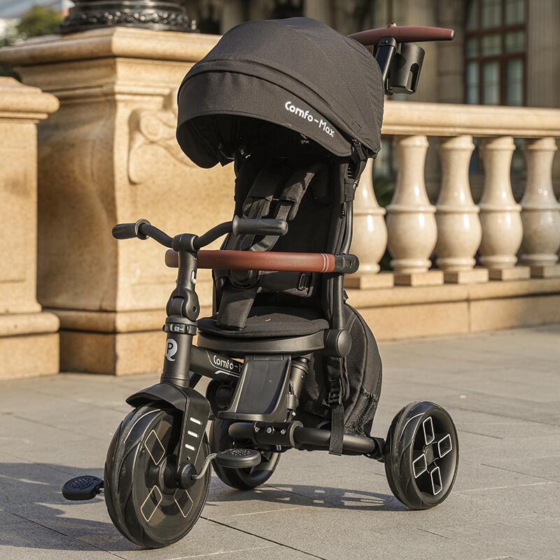 Tricicleta ultrapliabila Qplay Comfo Max Negru [17]