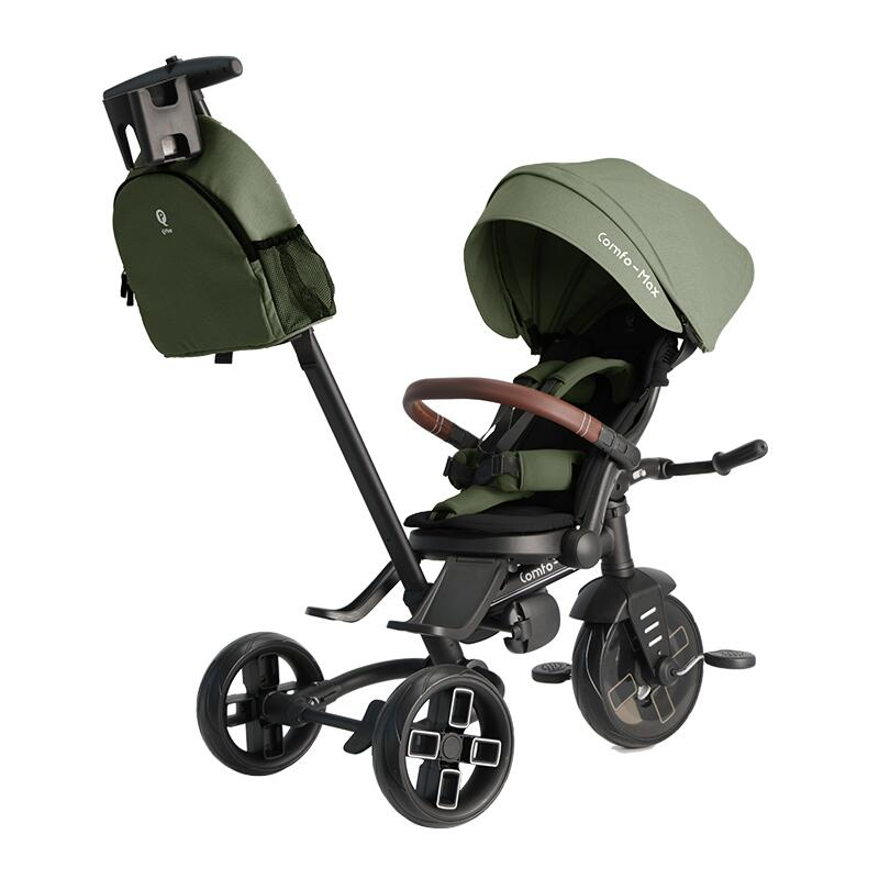 Tricicleta ultrapliabila Qplay Comfo Max Verde [6]