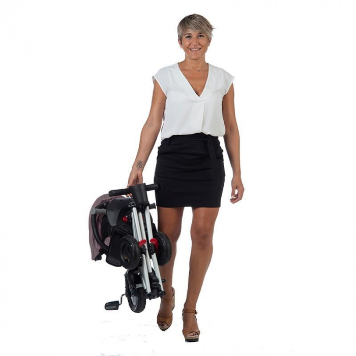 Tricicleta ultrapliabila Qplay Nova Gri [7]