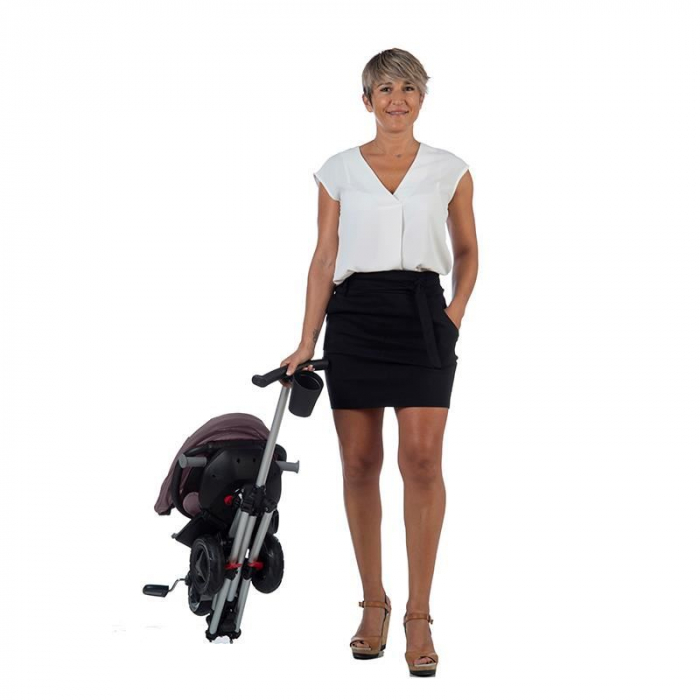 Tricicleta ultrapliabila Qplay Nova Gri [8]