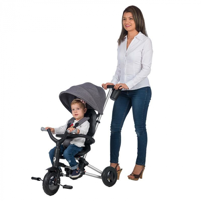 Tricicleta ultrapliabila Qplay Nova Gri [3]