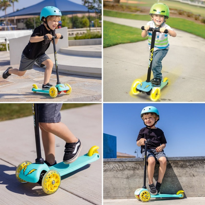 Trotineta cu 3 roti Neon Bolt Green-Resigilat [6]