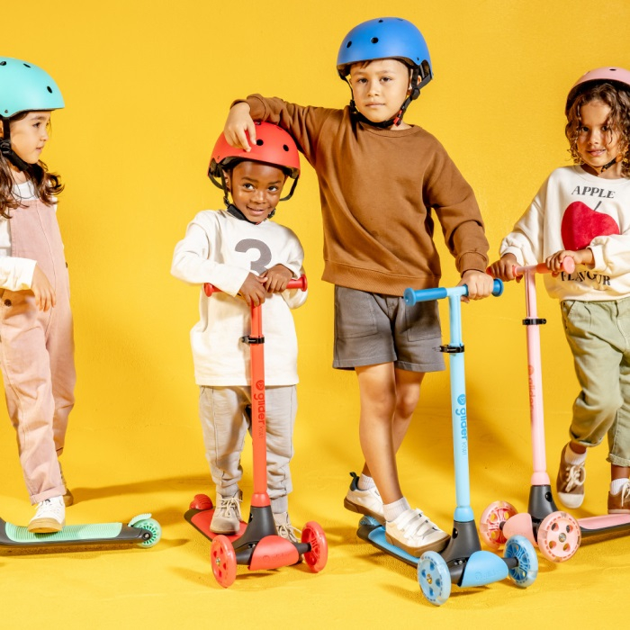 Trotineta cu 3 roti Yvolution Y Glider Kiwi Pink-Resigilat [7]