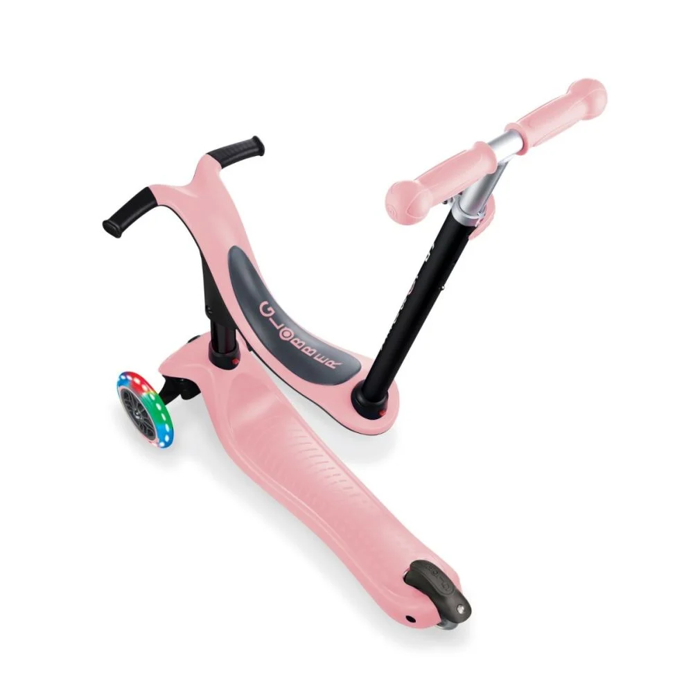 Trotineta Globber GO UP SPORTY 3 in 1 Roz Pastel [2]