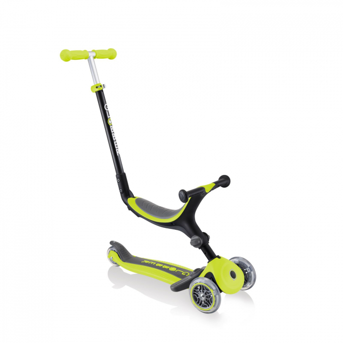 Trotineta Globber Evo 4 in 1, GO UP pliabila, culoare verde [11]