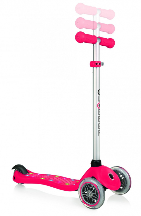 Trotineta Globber Primo Star Lights rosu [6]