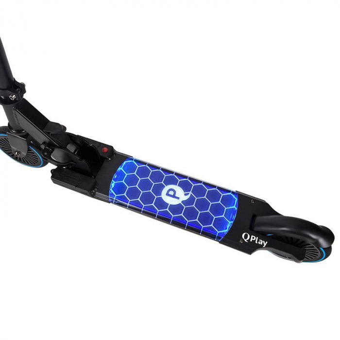Trotineta LED QPlay Honeycomb Albastru [3]