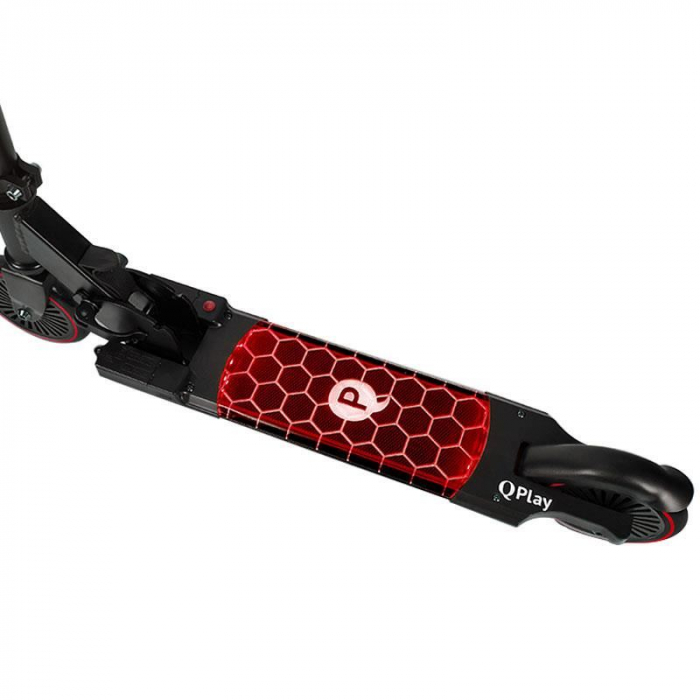 Trotineta LED Qplay Honeycomb Rosu [3]