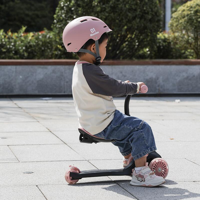 Trotineta multifunctionala 6in1 Qplay Sema EVO Roz [13]