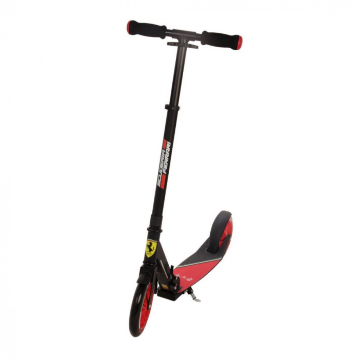 Trotineta pliabila Ferrari Junior cu roti 200 mm, neagra [3]