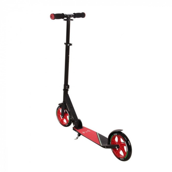 Trotineta pliabila Ferrari Junior cu roti 200 mm, neagra [2]