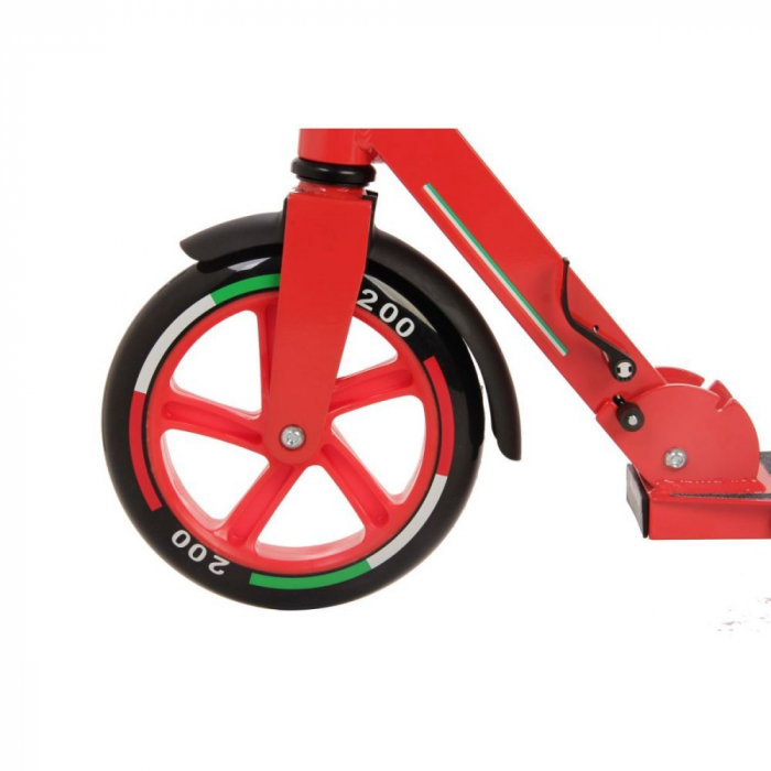Trotineta pliabila Ferrari Junior cu roti 200 mm, rosie [4]