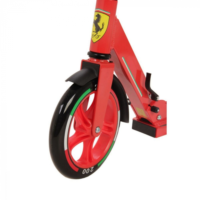 Trotineta pliabila Ferrari Junior cu roti 200 mm, rosie [5]