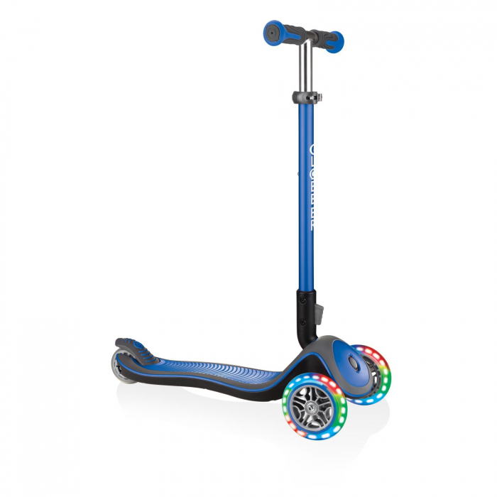 Trotineta pliabila Globber Elite Deluxe Lights Albastru [7]