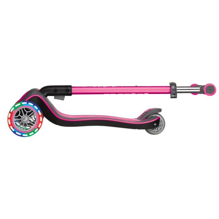 Trotineta pliabila Globber Elite Deluxe Lights Roz [8]