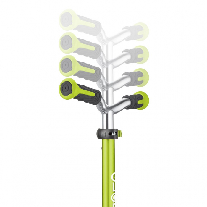 Trotineta pliabila Globber Elite Deluxe Lights Verde [7]