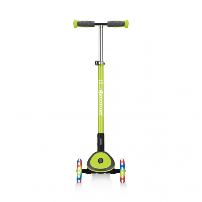 Trotineta pliabila Globber Elite Deluxe Lights Verde [2]