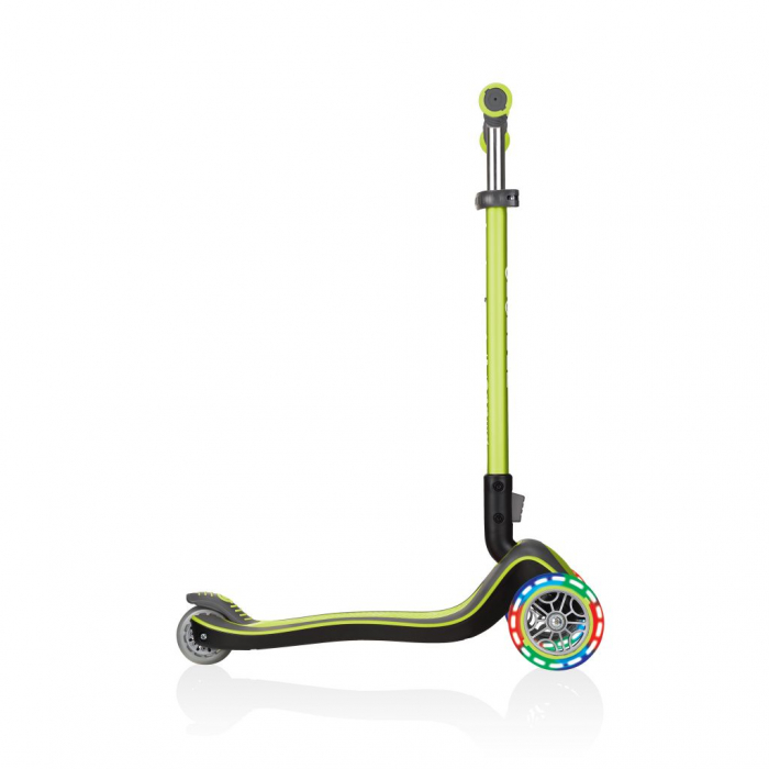 Trotineta pliabila Globber Elite Deluxe Lights Verde [4]