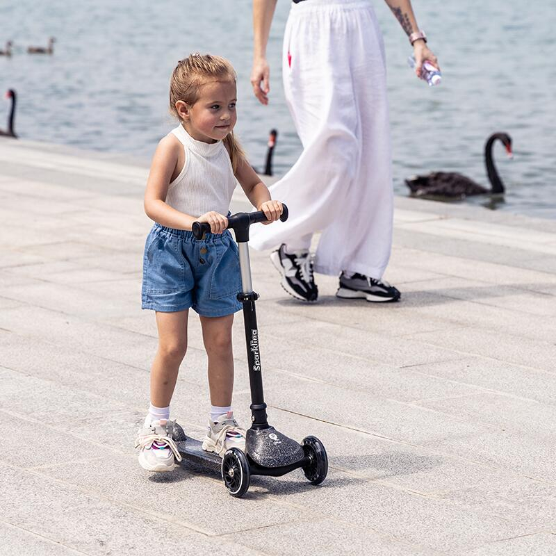 Trotineta pliabila Qplay Sparkling Roz [3]