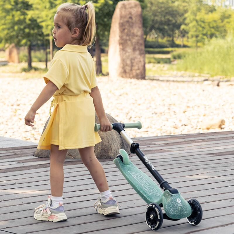 Trotineta pliabila Qplay Sparkling Roz [5]