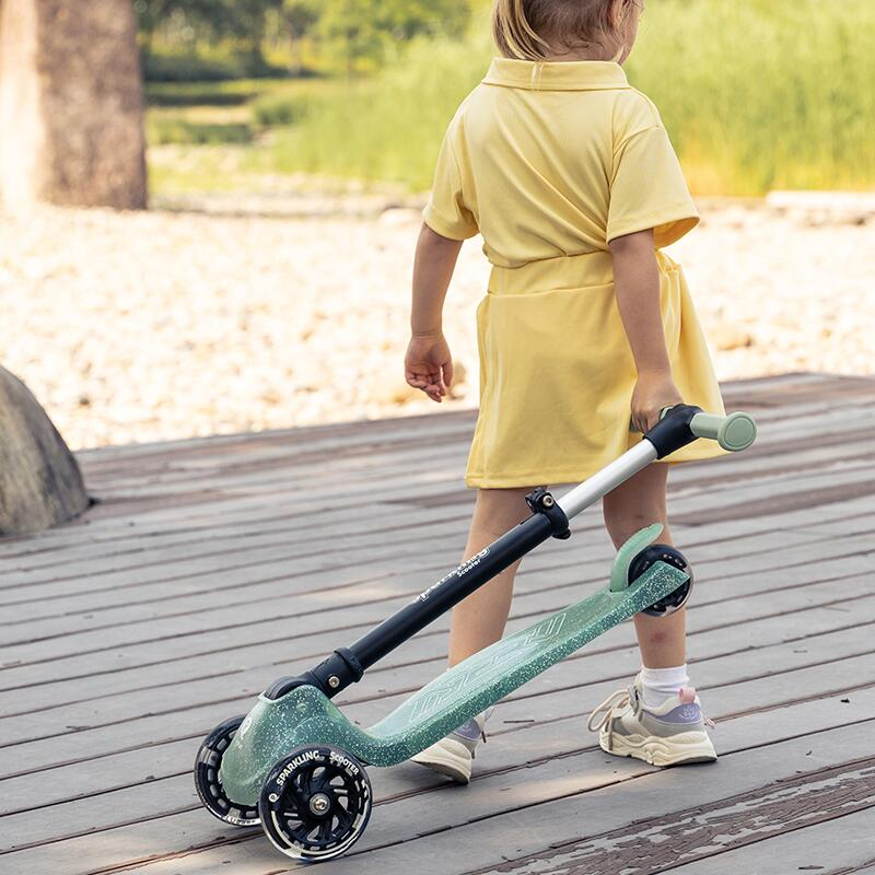 Trotineta pliabila Qplay Sparkling Verde [4]