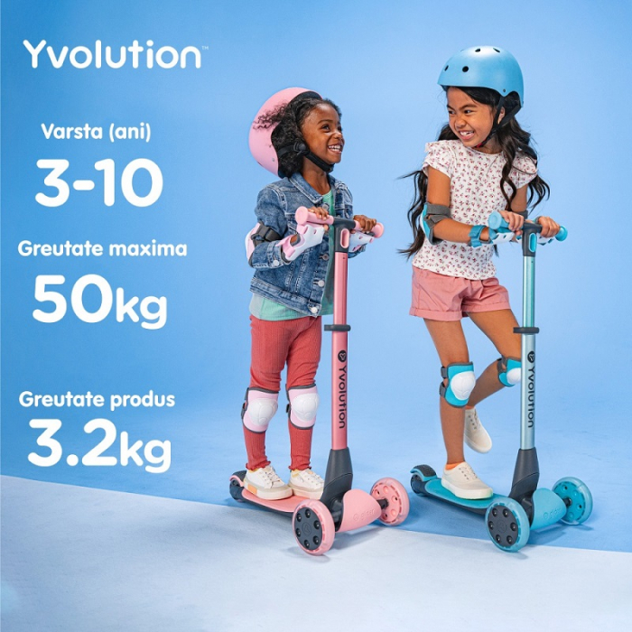 Trotineta Yvolution Y Glider Luna Blue [7]
