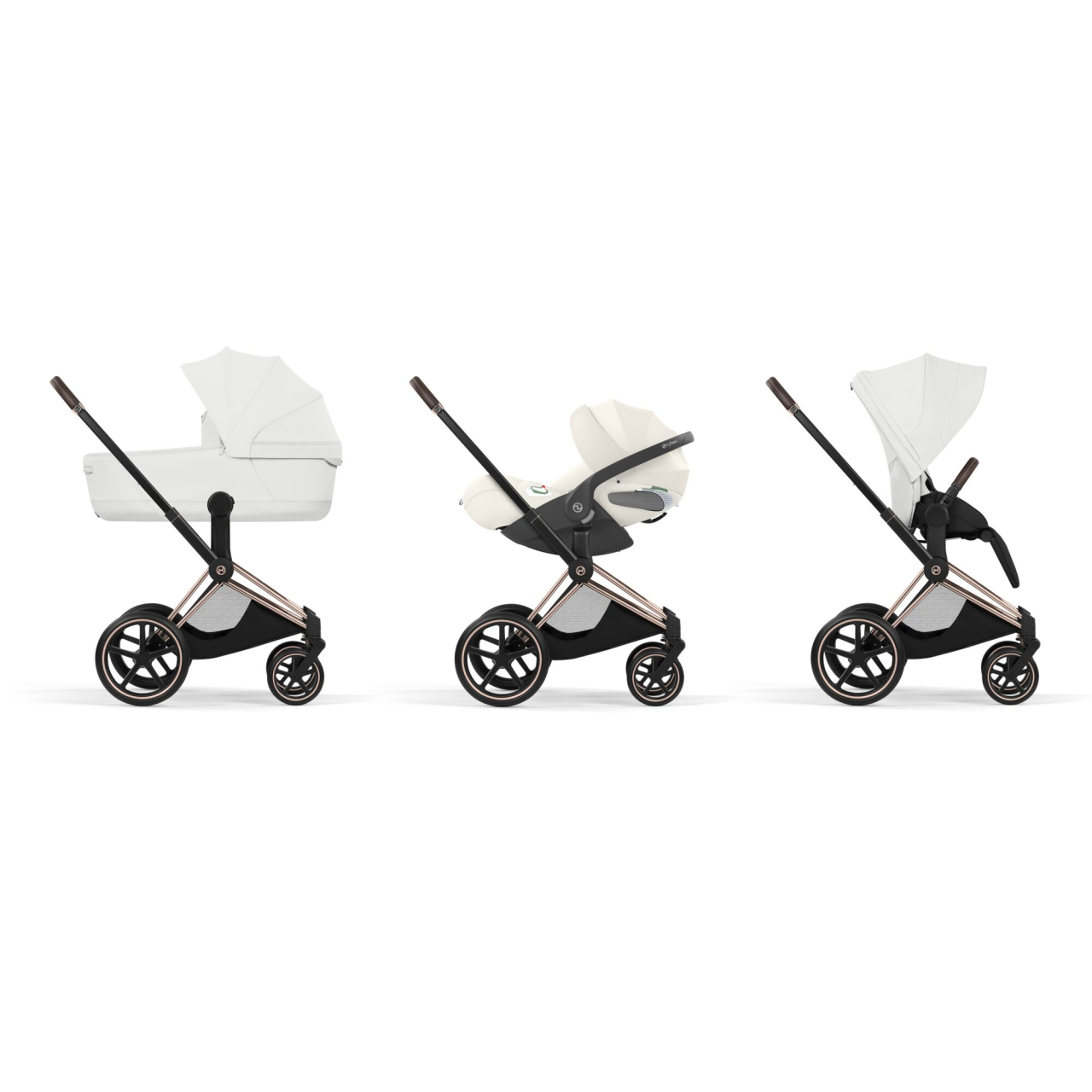 Carucior Cybex Priam Style Off White 3 in 1 [2]