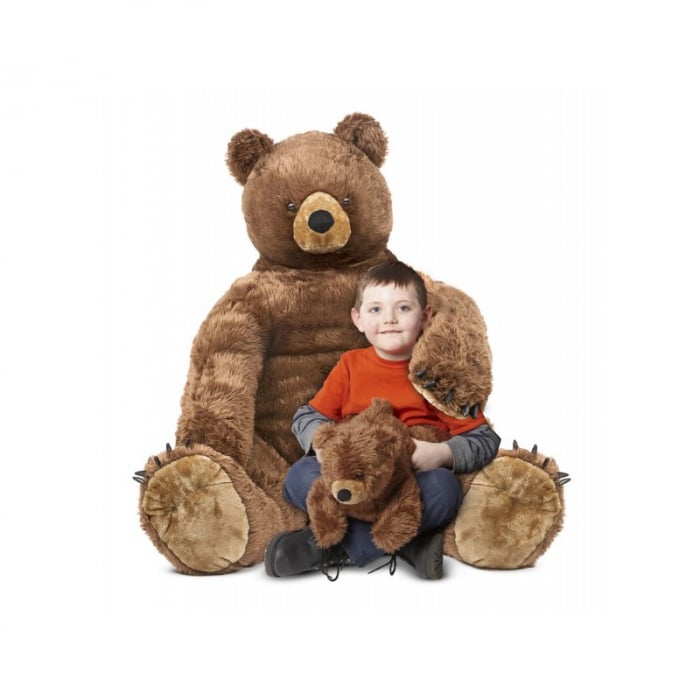 Urs brun cu pui din plus Melissa and Doug [2]
