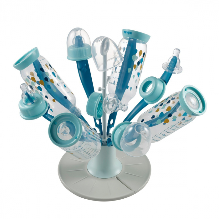 Uscator pliabil bieroane Beaba Floare Blue [4]