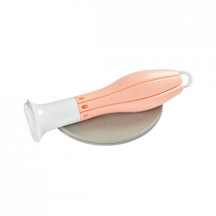 Uscator pliabil bieroane Beaba Floare Pink [2]