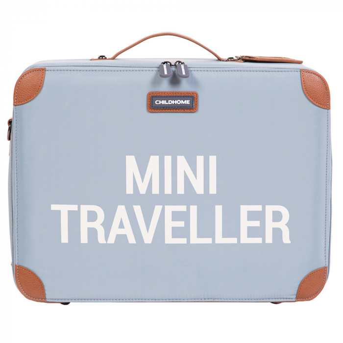 Valiza pentru copii Childhome Mini Traveller Gri - Resigilat