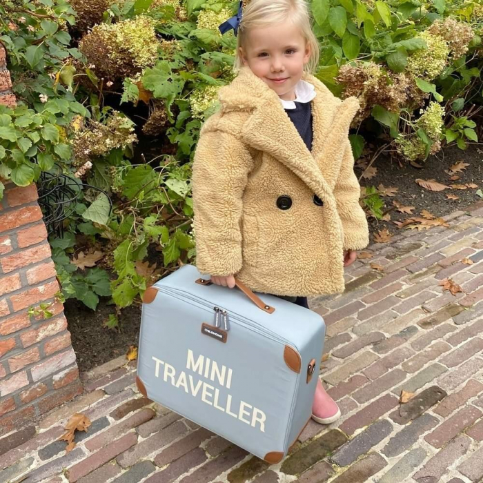 Valiza pentru copii Childhome Mini Traveller Gri-Resigilat [7]