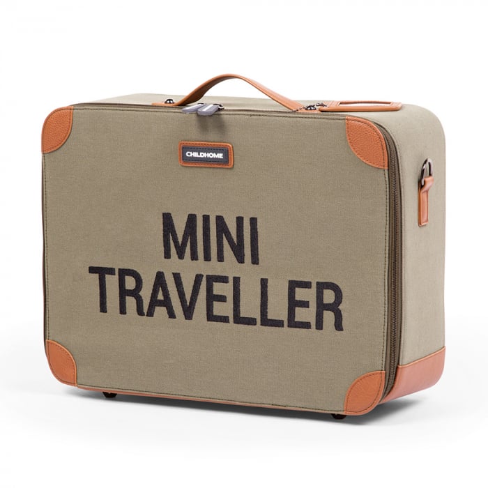 Valiza pentru copii Childhome Mini Traveller Kaki [2]