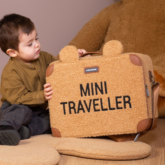 Valiza pentru copii Childhome Mini Traveller Teddy [3]