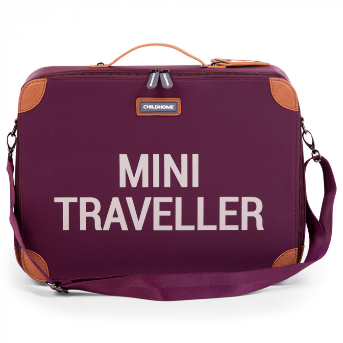 Valiza pentru copii Childhome Mini Traveller Visiniu [3]
