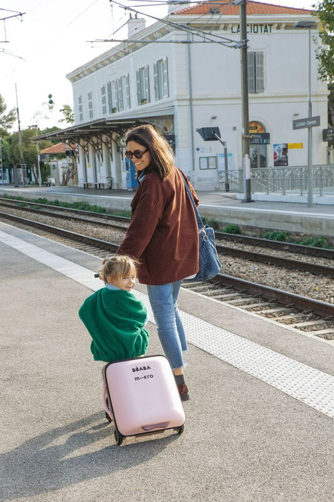 Troler copii cu sezut Beaba Luggage Eazy Sorbet [7]