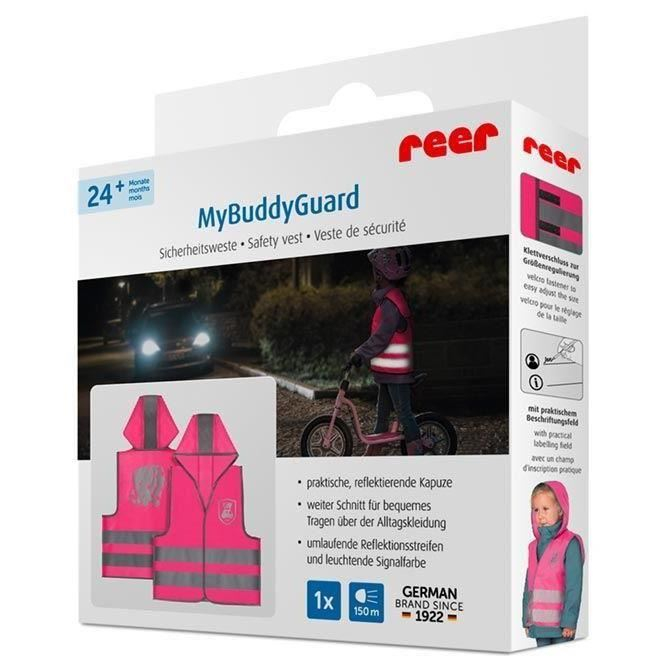 Vesta de siguranta MyBuddyGuard Elefant roz REER [2]