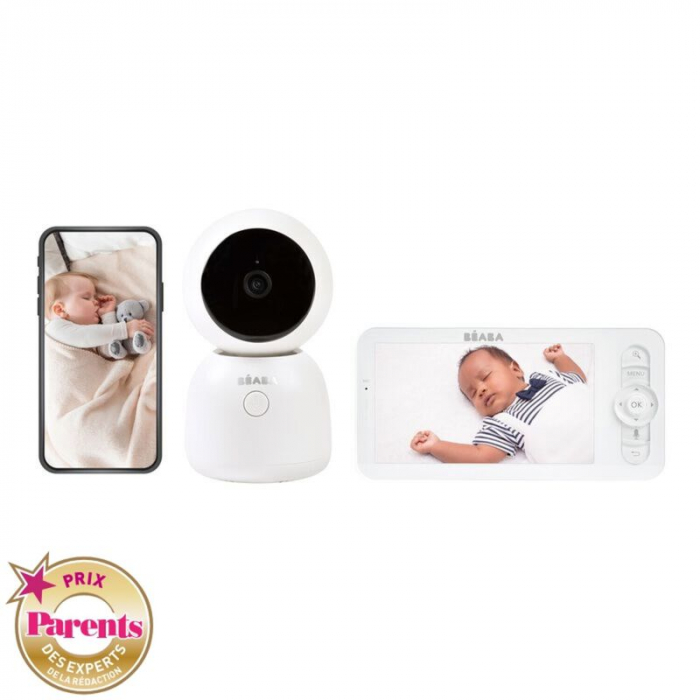 Video Monitor Digital cu lumina de veghe + Wi-Fi Beaba ZEN Night Light White [3]
