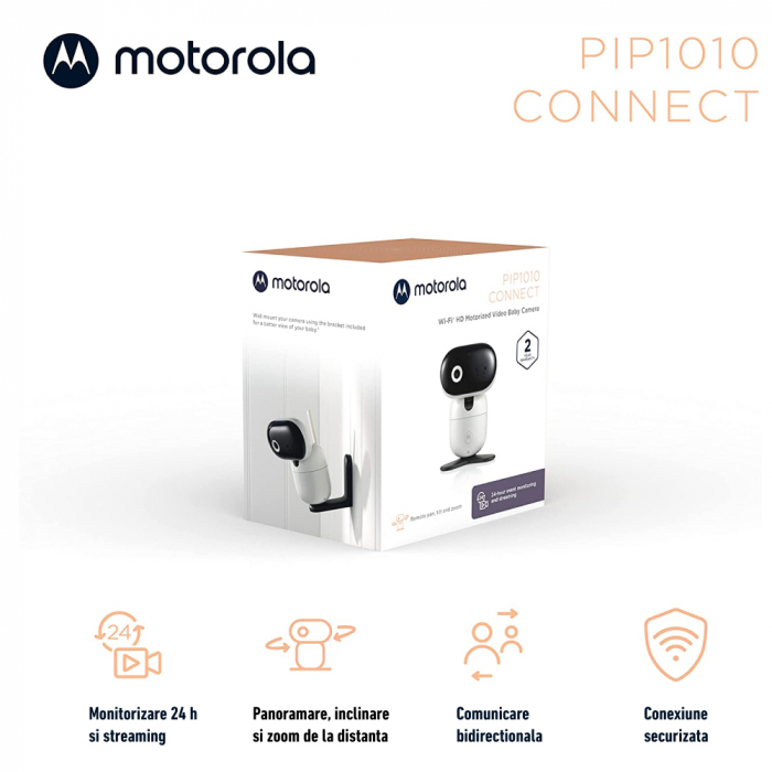 Video Monitor Digital + Wi-Fi Motorola PIP1010 Connect [5]