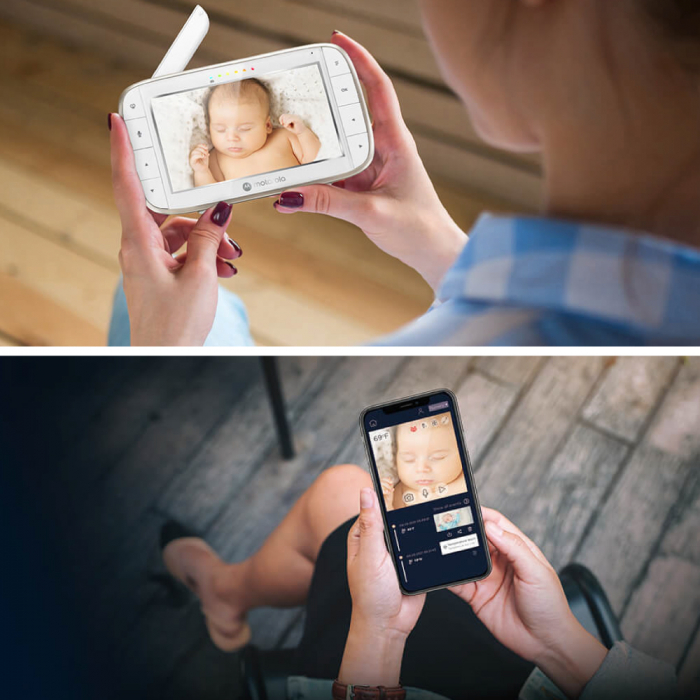 Video Monitor Digital + Wi-Fi Motorola VM855 Connect [6]