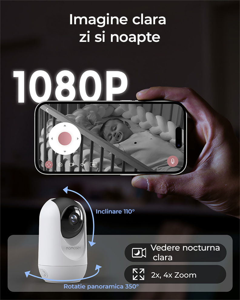 Video Monitor Momcozy Smart WiFi BM04 [8]