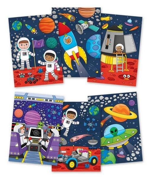 Water magic: Carte de colorat Spatiul cosmic [3]